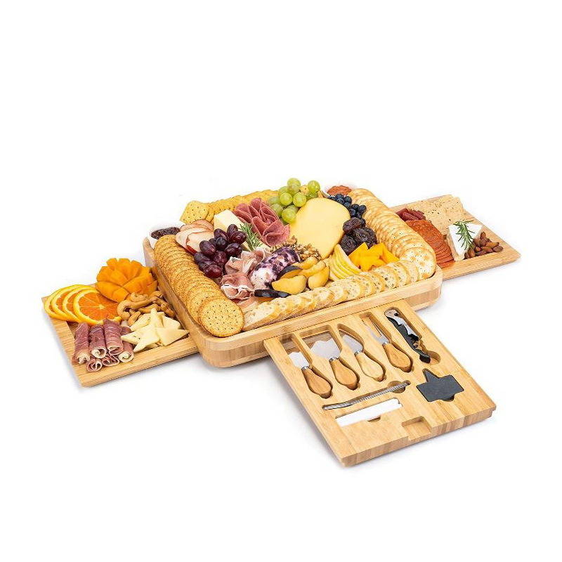 Wood Cheese Board Serving Tray Platter