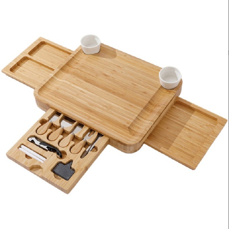 Wood Cheese Board Serving Tray Platter