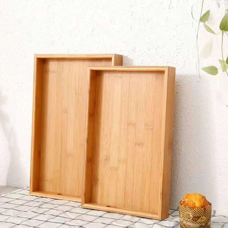 Bamboo Trays Set