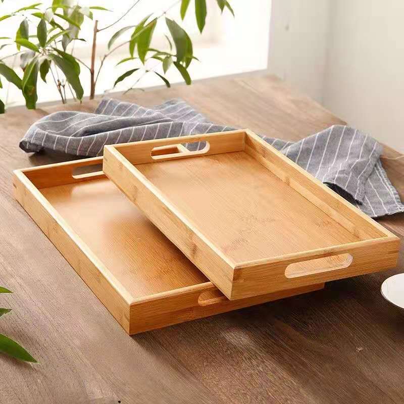 Bamboo Trays Set