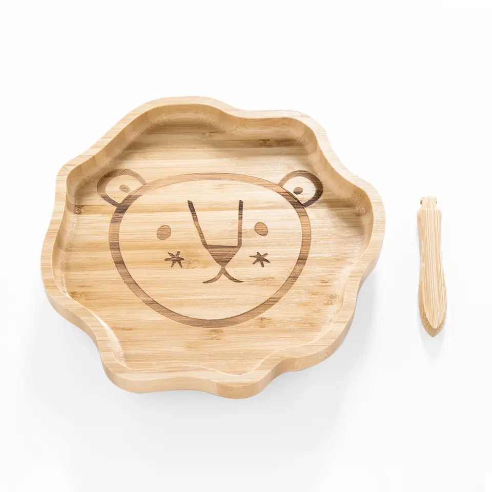 Plate For Baby Bamboo