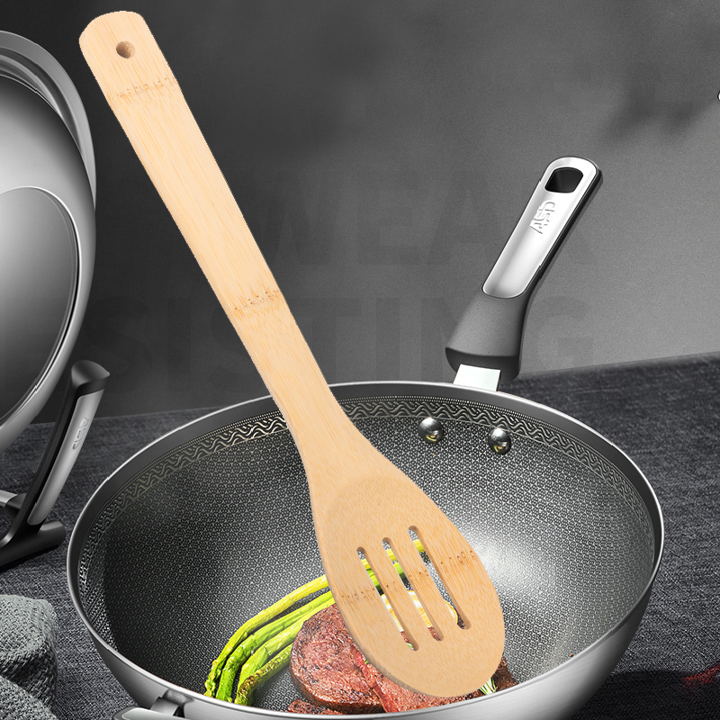 Organic Bamboo Cooking Utensils Set