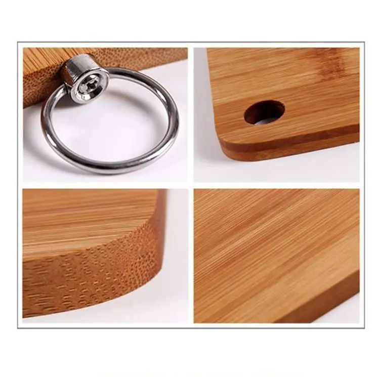 Apple shaped bamboo chopping board