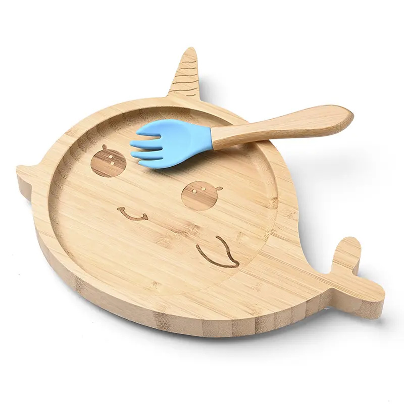 Animal Baby Weaning Plate Set