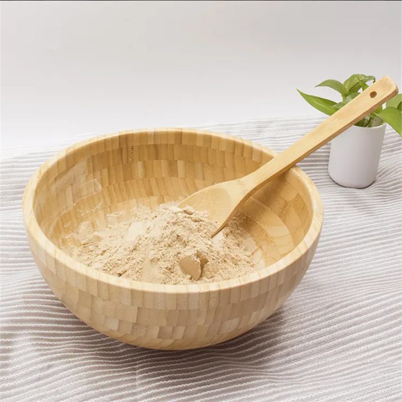 Bamboo and wood bowl for home use