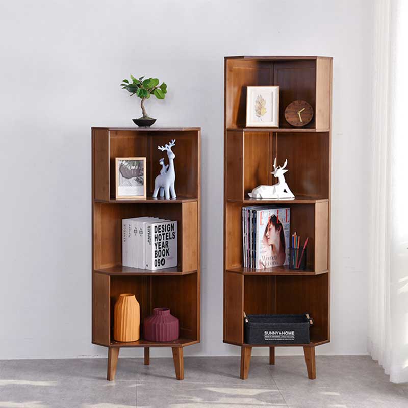 Bamboo Corner Cabinet