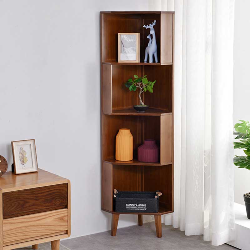 Bamboo Corner Cabinet