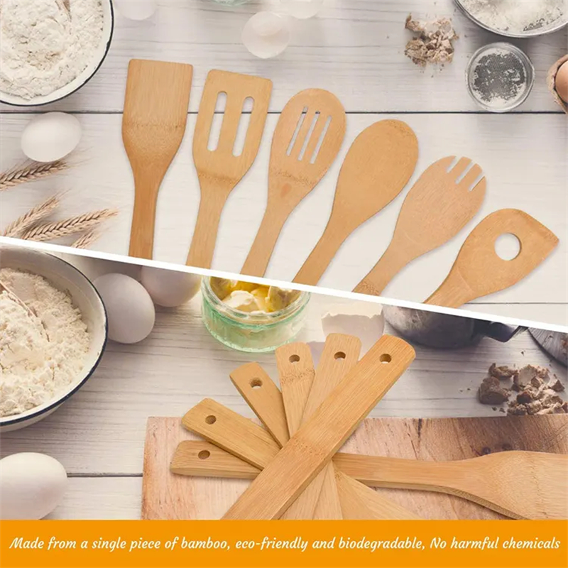 Bamboo Spatula Kitchen