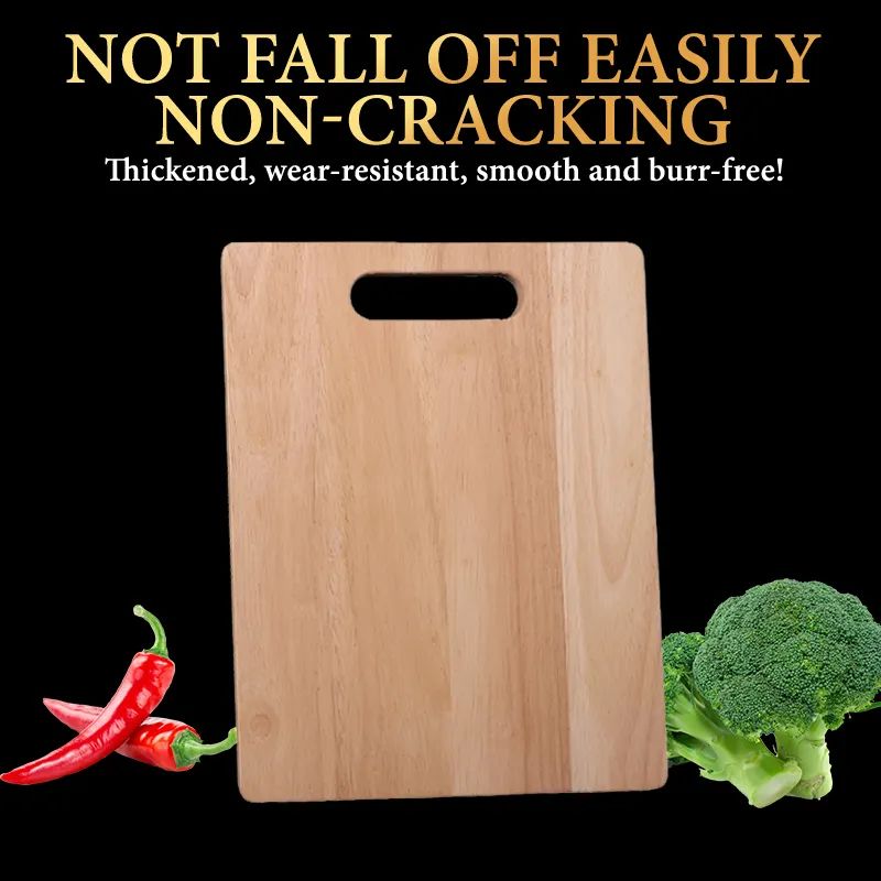 Cereal fibre cutting board with holes