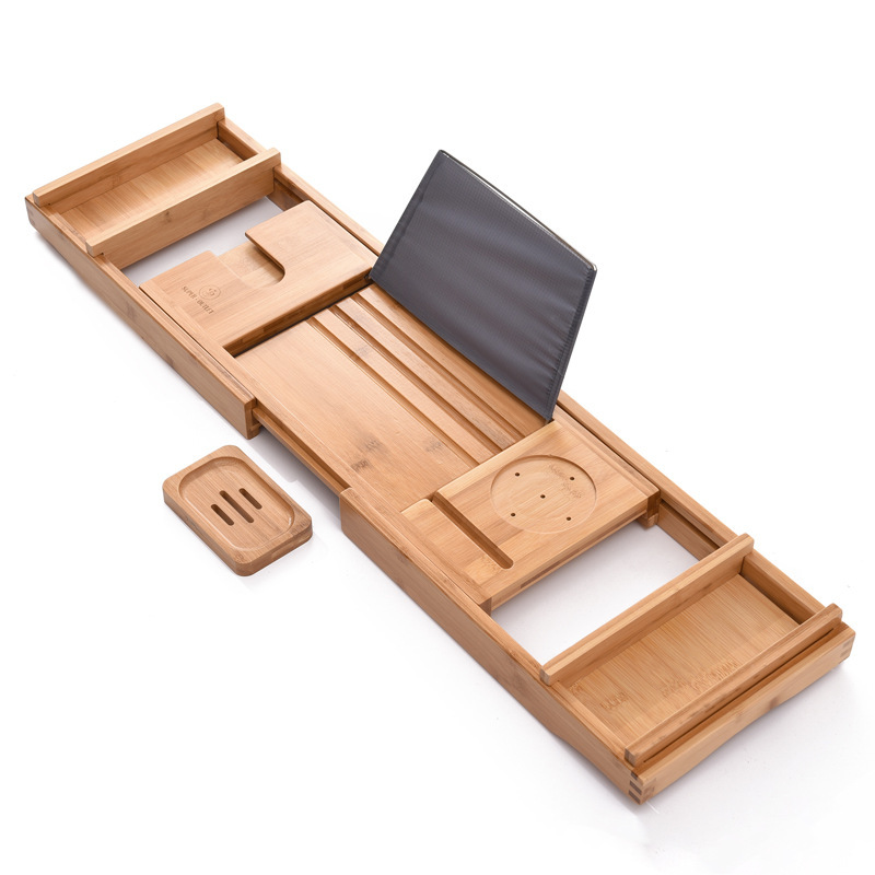 Wooden Bathtub Caddy Bamboo Bathtub Tray