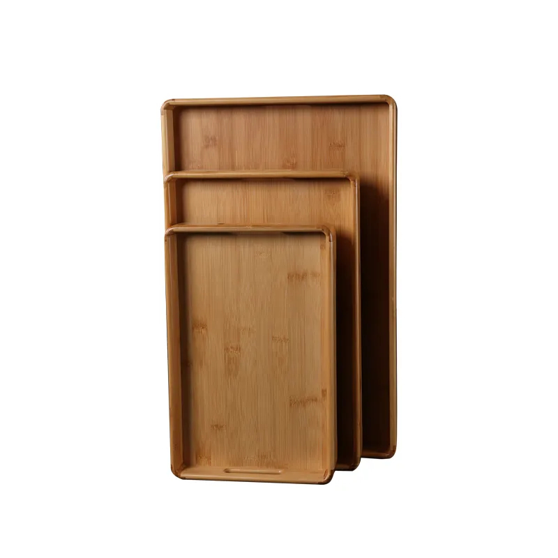 Bamboo Tray Set of 3