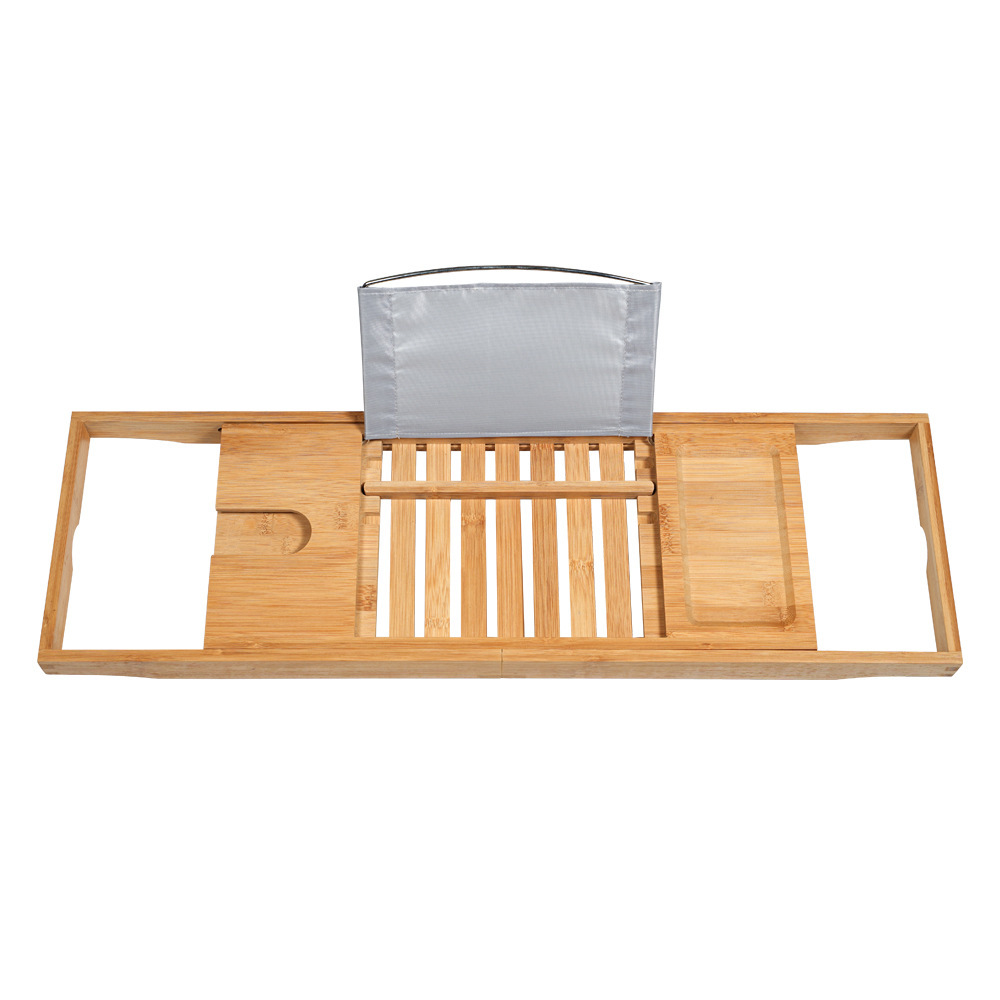 High Quality Bamboo Expandable Bathtub Rack