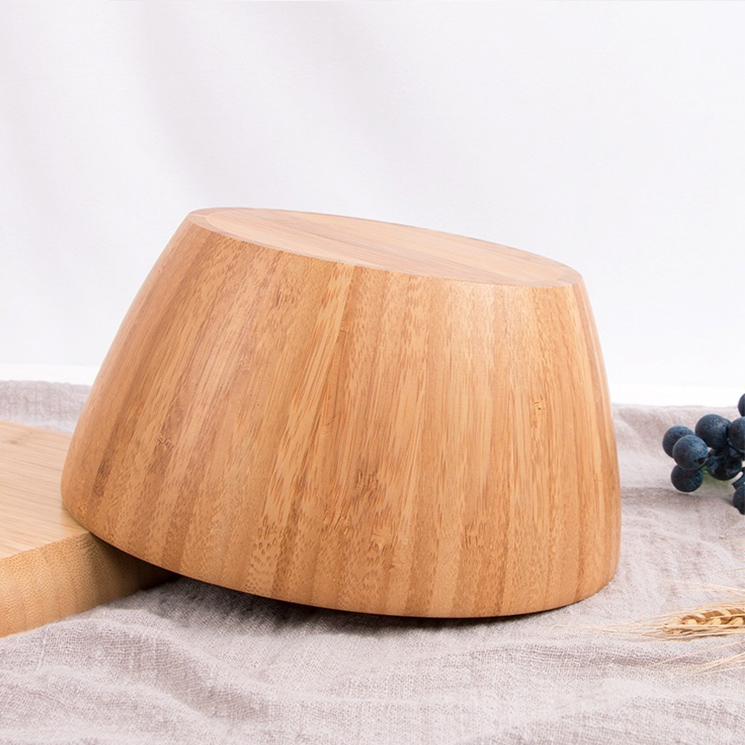 bamboo serving bowl