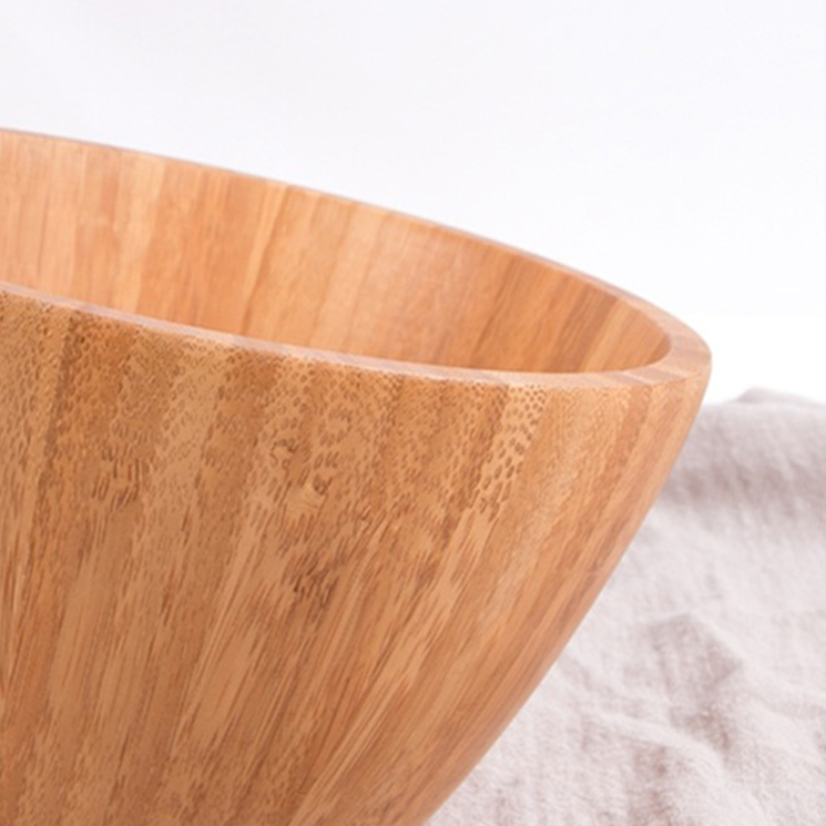 bamboo serving bowl