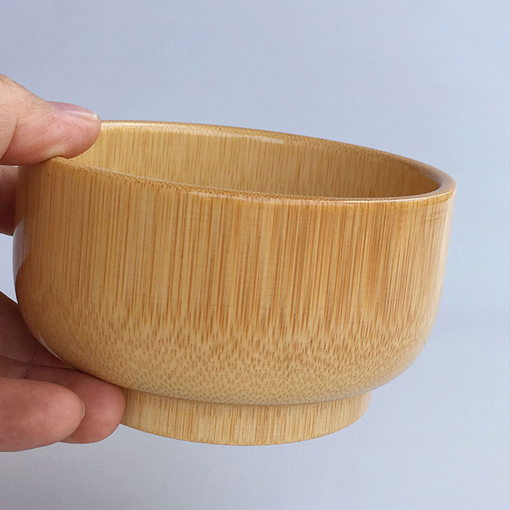 Japanese bamboo rice bowl