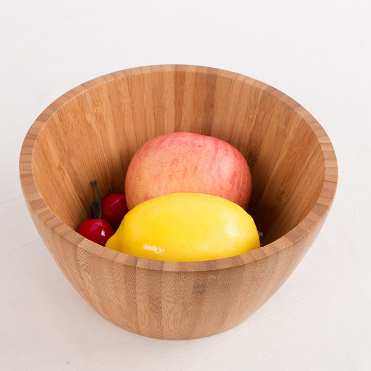 bamboo serving bowl