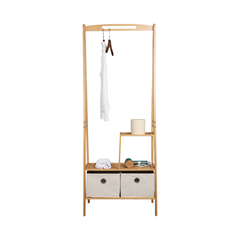 Two layer clothes rack