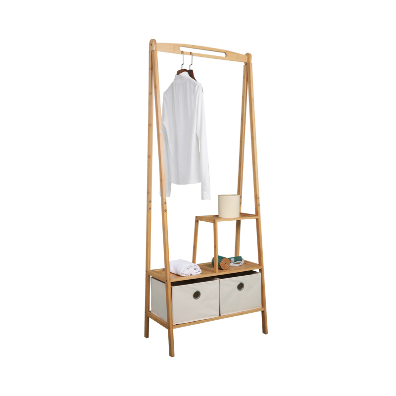 Two layer clothes rack