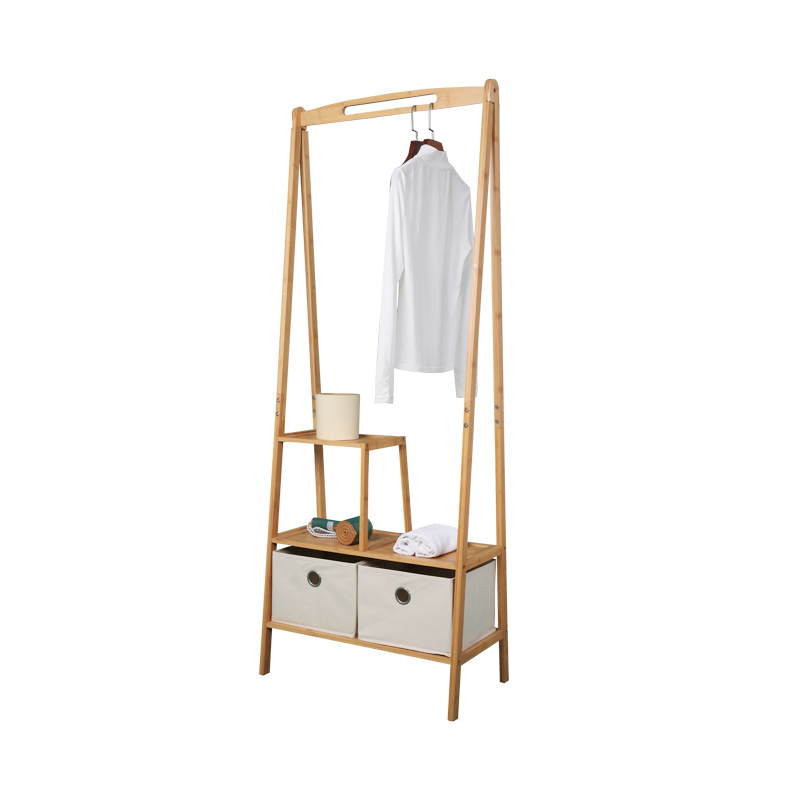 Two layer clothes rack