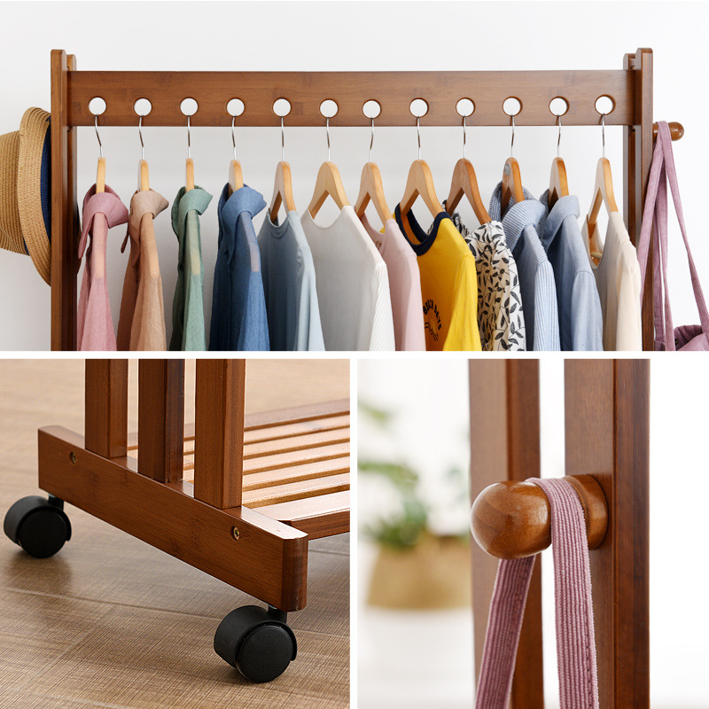 bamboo clothes stand