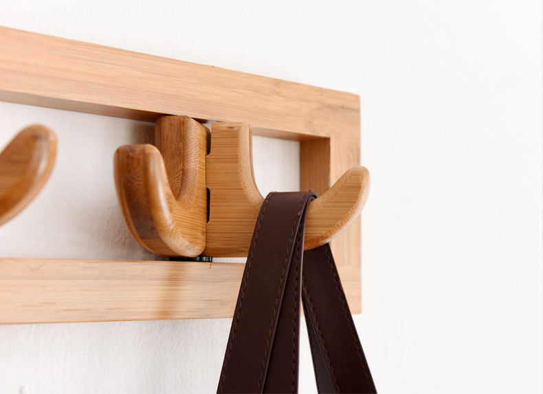 bamboo clothes hanger