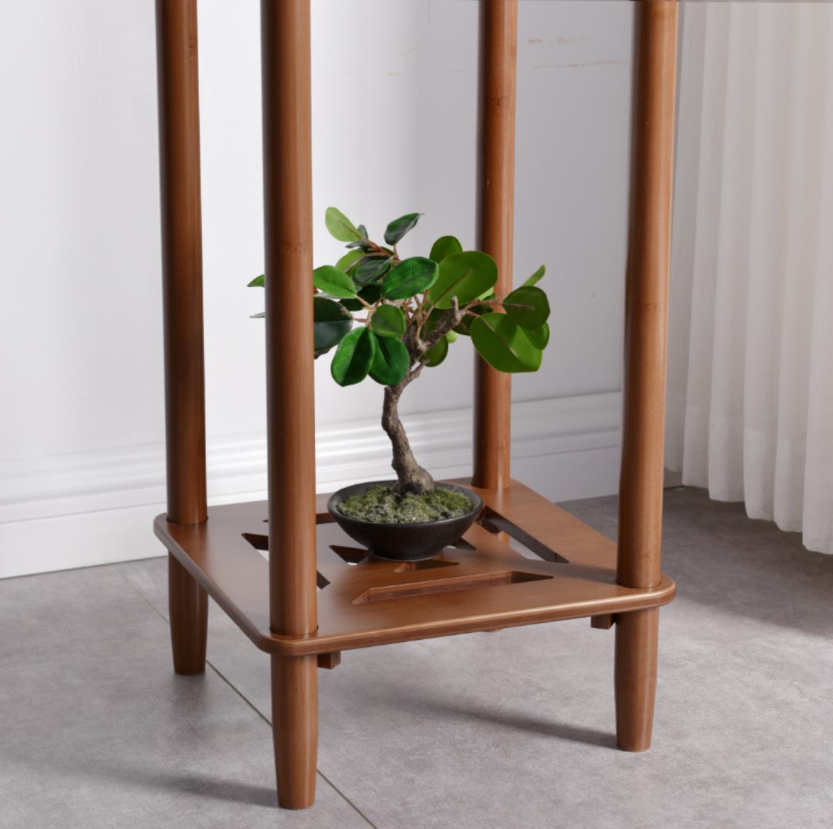 Bamboo Chinese Plant Rack